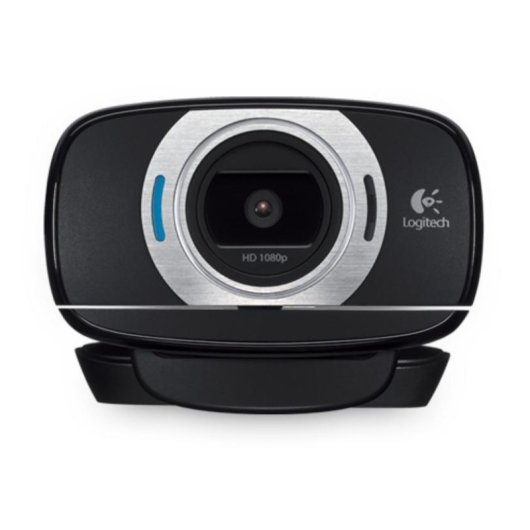 Webcam Logitech HD C615 Full HD 1080p 8 MP USB 2.0 Schwarz