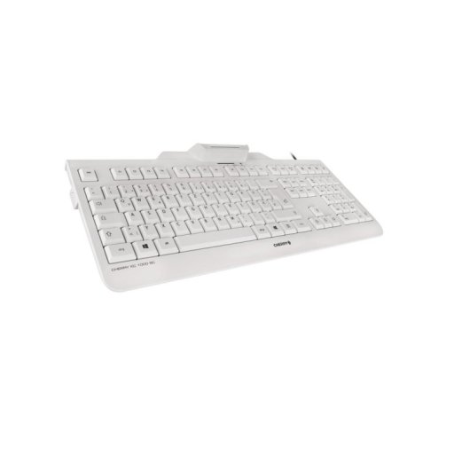 Teclado Contour Design KC 1000 SC completo com fio USB QWERTZ cinzento