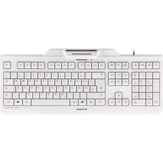 Teclado Contour Design KC 1000 SC completo com fio USB QWERTZ cinzento