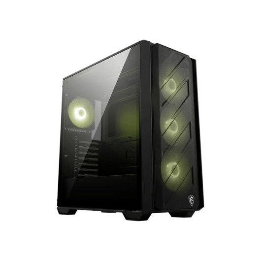 Boîtier PC MSI MAG FORGE 330R AIRFLOW Midi Tower Noir Transparent