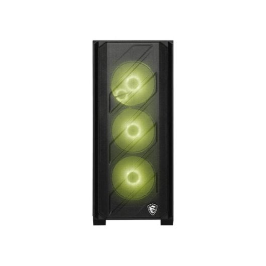 Boîtier PC MSI MAG FORGE 330R AIRFLOW Midi Tower Noir Transparent