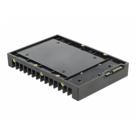 Bastidor Delock pour installation 3.5" à 2.5" SATA noir