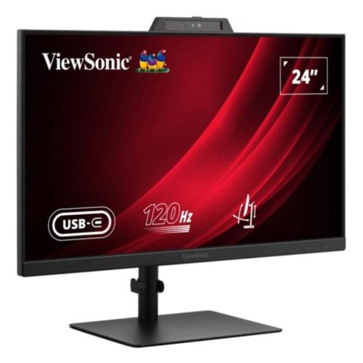 Monitor PC Viewsonic VG2441V 24" FullHD 120Hz IPS Webcam Regolabile