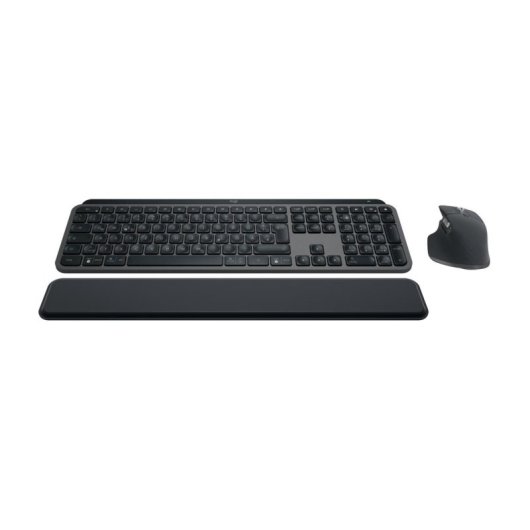 Tastatur Logitech MX Keys S Combo Bluetooth kabellos mit Maus und LED-Hintergrundbeleuchtung