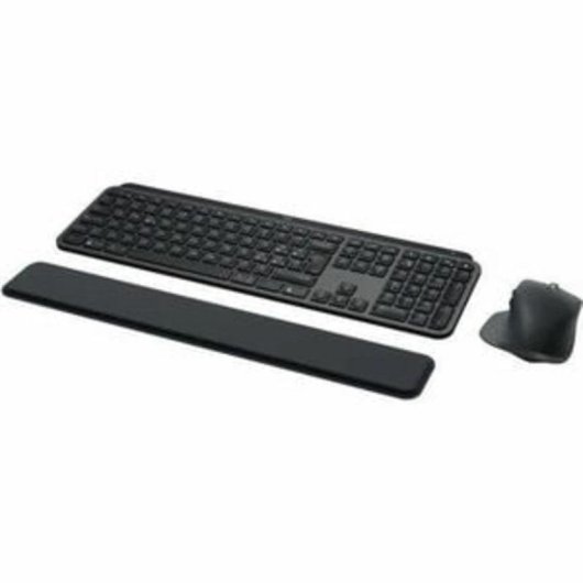 Tastatur Logitech MX Keys S Combo Bluetooth kabellos mit Maus und LED-Hintergrundbeleuchtung