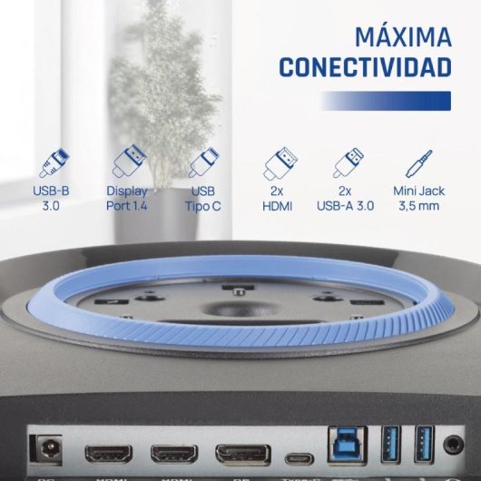 Monitor Iggual MM AA 49" UltraWide 5K 240Hz VA Curvo Altura Ajustável 1ms FreeSync HDR