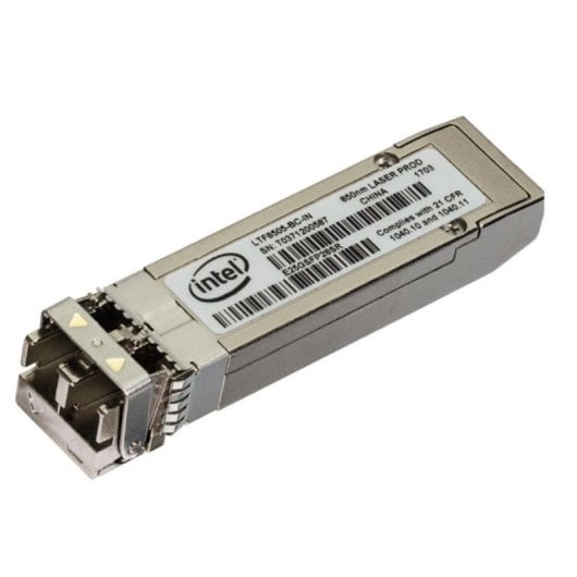 Placa de Rede Intel E25GSFP28SR SFP28 Fibra Óptica 25 Gbit/s SR 850 nm Prateada