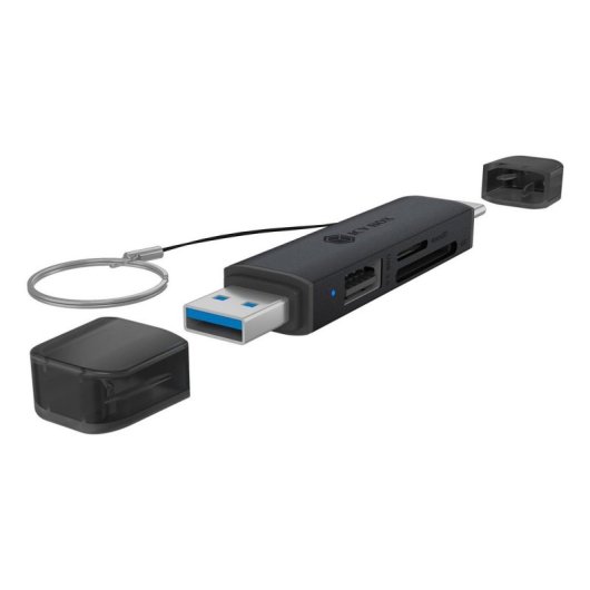 Lecteur de cartes ICY BOX IB-CR203-CU3 USB 3.2 Gen 1 Type-A/Type-C