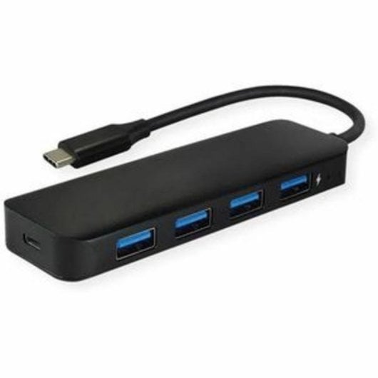 Hub Value 5 Ports 5000 Mbit/s USB 3.2 Gen 1 14.99.5039 Aluminium Schwarz