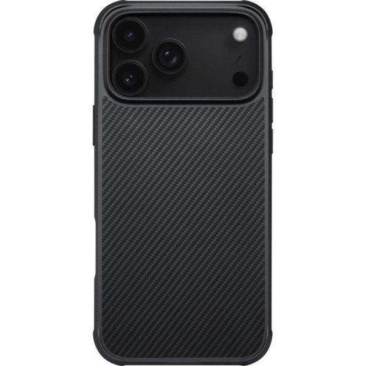 Pitaka ProGuard Aramidfaser Hülle Schwarz/Grau für iPhone 17 Pro