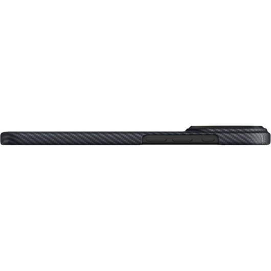 Capa para Telemóvel Pitaka KI1701BP Fibra de Aramida Preto/Cinzento para iPhone 17 Pro