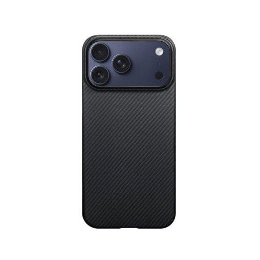Capa para Telemóvel Pitaka KI1701BP Fibra de Aramida Preto/Cinzento para iPhone 17 Pro