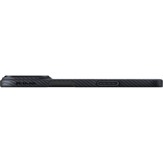 Capa para Telemóvel Pitaka KI1701BP Fibra de Aramida Preto/Cinzento para iPhone 17 Pro