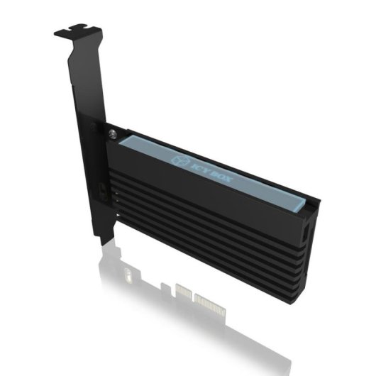 Scheda di Interfaccia ICY BOX IB-PCI214M2-HSL PCIe 4.0 M.2 Nero Passivo