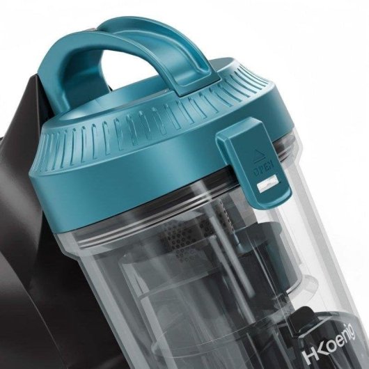 Aspirapolvere senza Sacco H.Koenig STC48 700W Filtro HEPA12 2L Compatto Blu