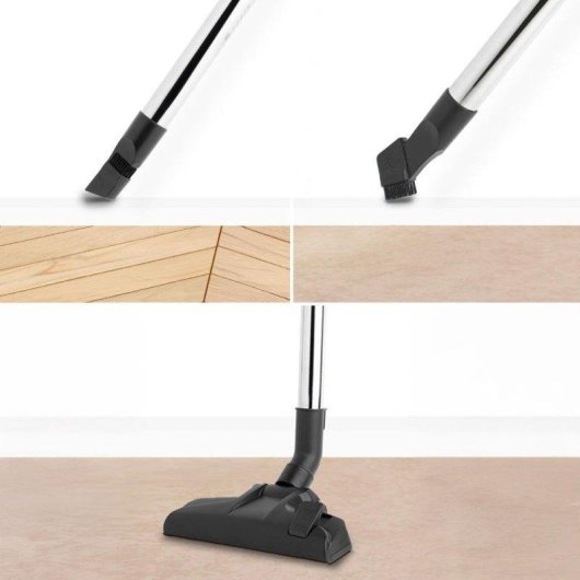 Aspiradora sin Bolsa H.Koenig STC48 700W Filtro HEPA12 2L Azul Compacta