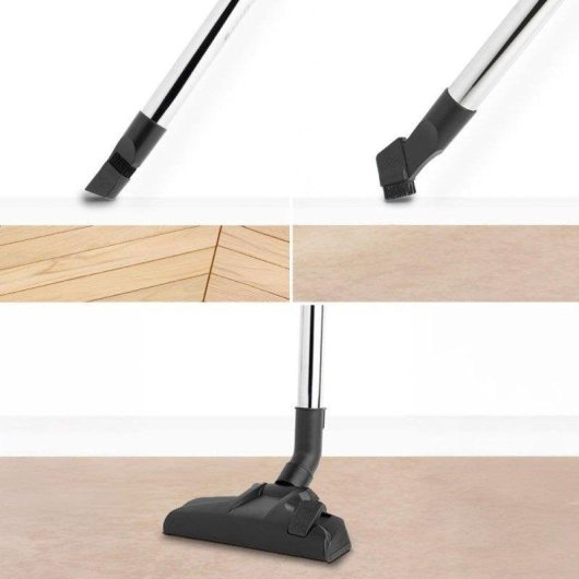 Aspirapolvere senza Sacco H.Koenig STC48 700W Filtro HEPA12 2L Compatto Blu