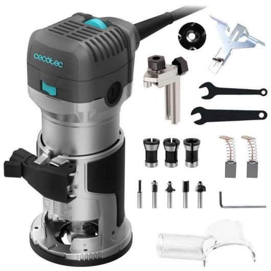 Fresadora Elétrica Multishape 500 710W com 5 fresas e adaptadores