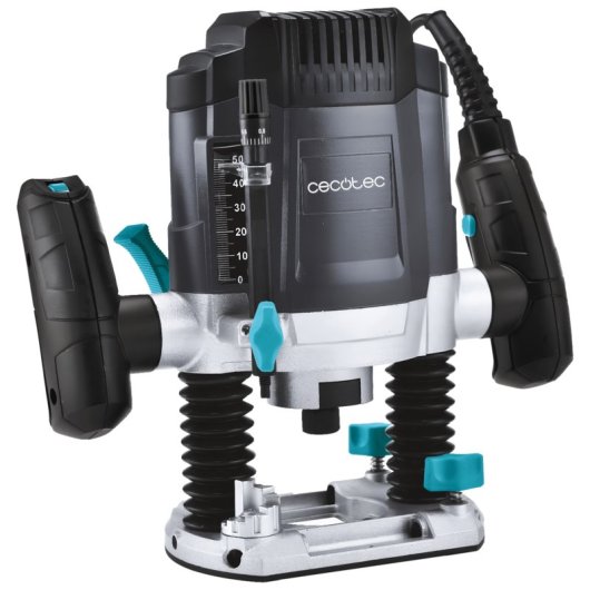 Cecotec Fresadora Eléctrica De Cable Multishape 900 Inmersion. 1200w, Incluye 5 Fresas, Compatible Con Fresas Grandes Y 