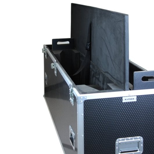 Kimex Flight Case Para Dos Pantallas De Tv 55"-70"