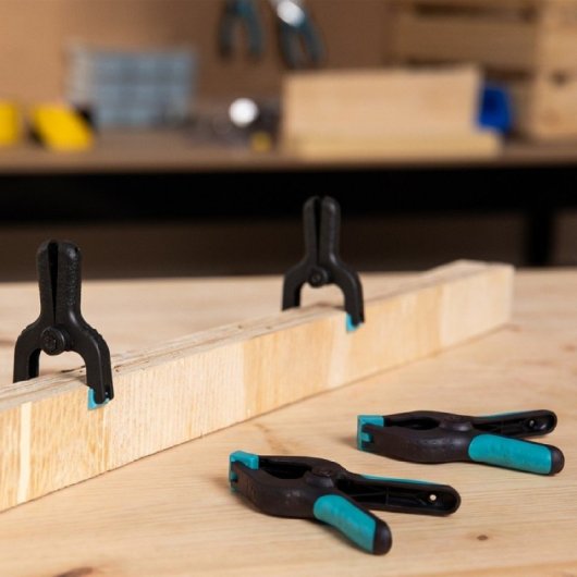 Cecotec Sargentos De Barra 12 Piezas Strongcomfort 740 Instant Evolution. Liberación Rápida, Hasta 70kg De Fuerza, Cabez