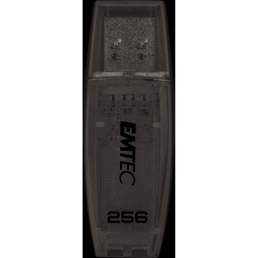 Llave USB Emtec C410 Color Mix 256 GB USB 3.2 Gen 1 Negra