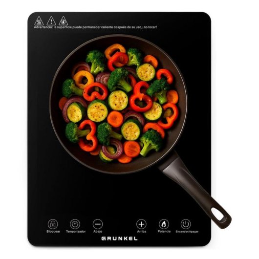 Placa de cocción por infrarrojos Grunkel IFR-2000 2000W 29×37 cm
