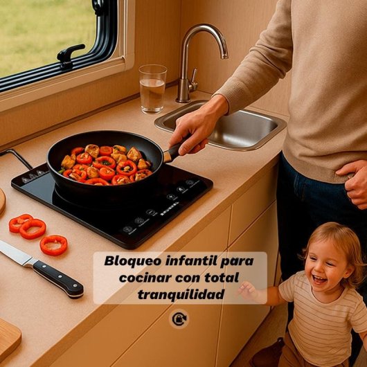 Placa de cocción por infrarrojos Grunkel IFR-2000 2000W 29×37 cm