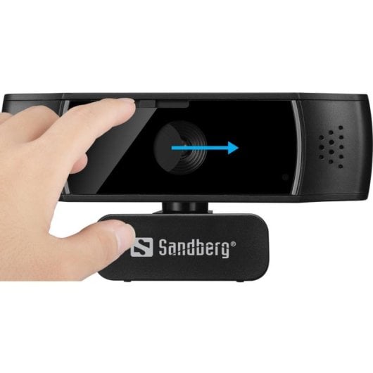 Webcam Sandberg 134-38 Full HD 1080P Autofocus Doppio Microfono