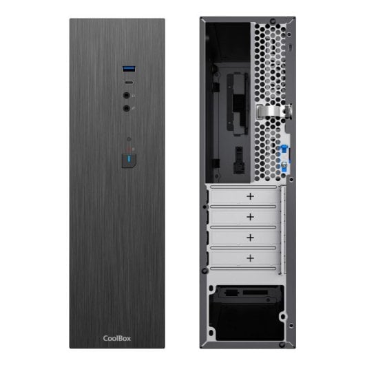 Carcassa PC Coolbox T370 Slim 500W USB-C 3.2 Gen1