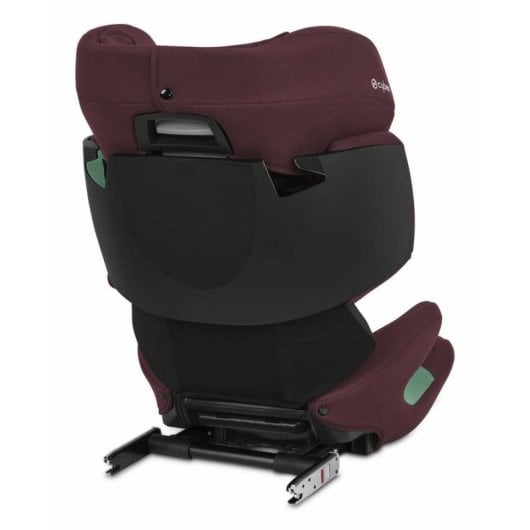 Silla de coche infantil Cybex Solution X i-Fix Grupo 2-3 Roja con Reposacabezas Ajustable