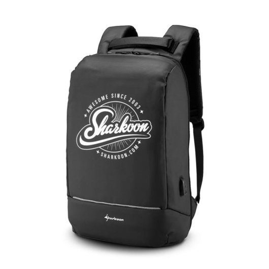 Mochila Sharkoon avec port USB et 7 compartiments