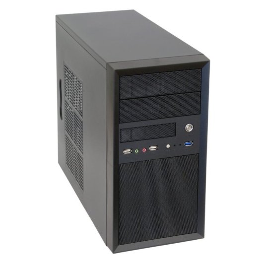 Carcassa PC Chieftec CT-01B-OP Mini Tower Preta micro ATX
