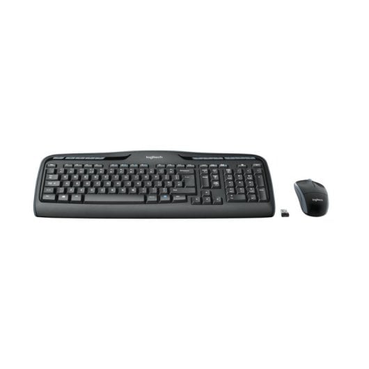 Teclado Logitech Wireless Combo MK330 inalámbrico completo con ratón portátil y acceso rápido