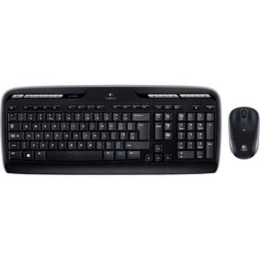 Teclado Logitech Wireless Combo MK330 inalámbrico completo con ratón portátil y acceso rápido