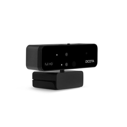 Câmara Web DICOTA D31892 Full HD 30 pps USB Preta com Clip