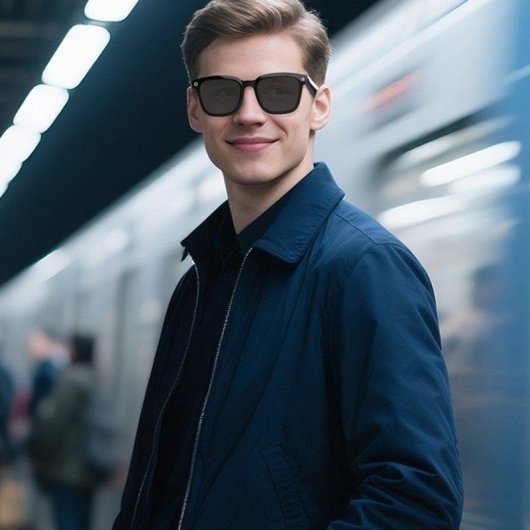 Klack Smart Glasses Gafas Inteligentes Cámara Integrada IA Integrada Altavoces Negras