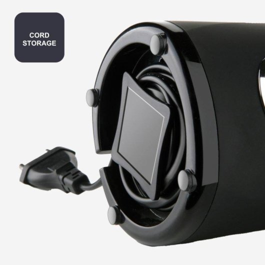 Molino Eléctrico Black+Decker 150W Cuchillas Acero Inoxidable 50g Recogecables