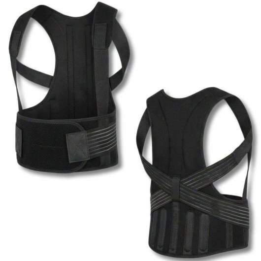 Chaleco de Soporte Dorsal BODYLIFE avec 111 Aimants et Turmaline