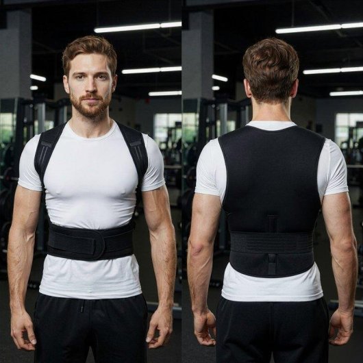 Chaleco de Soporte Dorsal BODYLIFE avec 111 Aimants et Turmaline