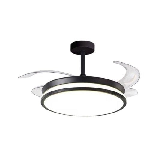 Deckventilator Dune Eco Shakespeare 72W 4 klappbare Flügel schwarz Ø108 cm