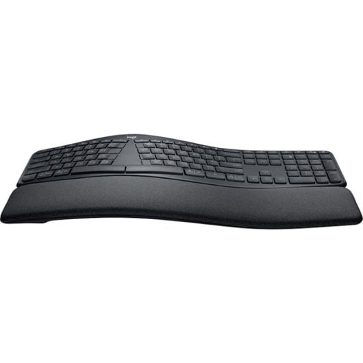 Tastatur Logitech ERGO K860 gebogen komplett kabellos Bluetooth und RF Wireless