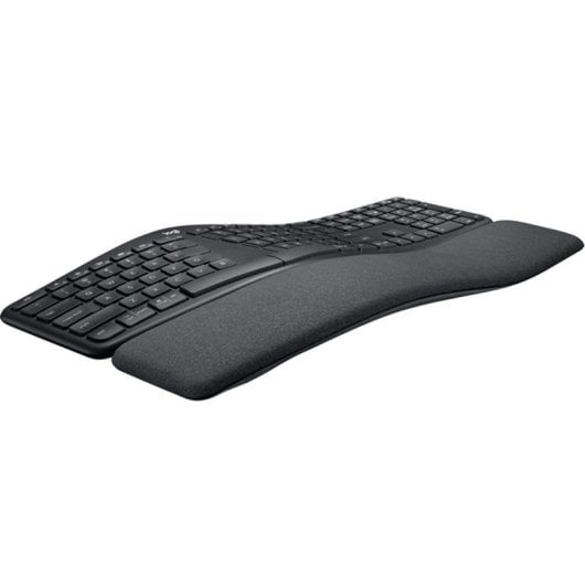 Tastatur Logitech ERGO K860 gebogen komplett kabellos Bluetooth und RF Wireless