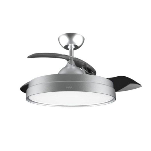 Ventilador de techo Cecotec Evvo V450 Invisible aspas retráctiles luz LED
