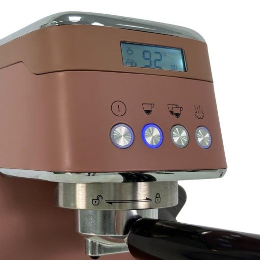 Cafetera espresso Xinwo Hanoi 1,2L 20 bares 1350W con espumador de leche y vaporizador integrado, diseño compacto