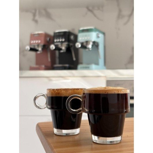 Cafetera espresso Xinwo Hanoi 1,2L 20 bares 1350W con espumador de leche y vaporizador integrado, diseño compacto