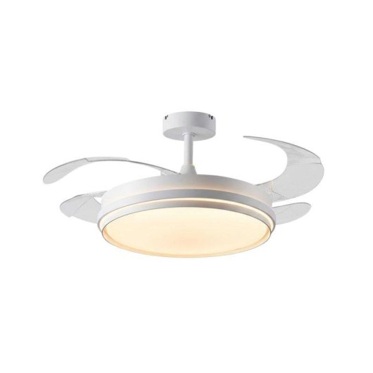 Ventilador de techo Homcom Kioto 72W aspas retráctiles Ø108 cm