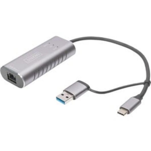 Gigabit Ethernet Adapter USB-C 2.5G Digitus DN-3028 USB A RJ-45