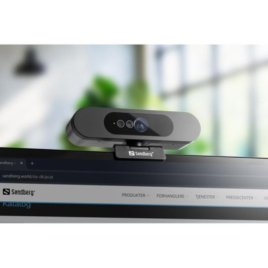 Câmara Web Sandberg Face Scan Full HD 1080P USB-C