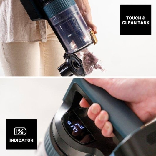 Aspiradora sin Cable Taurus Homeland Ultimate Digital 400W 55 min Triple Filtración LED